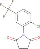 1-[2-Chloro-5-(trifluoromethyl)phenyl]-2,5-dihydro-1H-pyrrole-2,5-dione