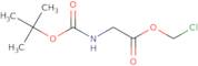 Chloromethyl 2-{[(tert-butoxy)carbonyl]amino}acetate