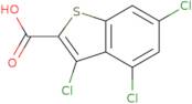 3,4,6-Trichloro-1-benzothiophene-2-carboxylic acid