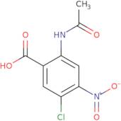 5-Chloro-2-acetamido-4-nitrobenzoic acid