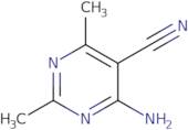 4-Amino-2,6-dimethylpyrimidine-5-carbonitrile