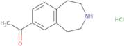 1-(2,3,4,5-Tetrahydro-1H-3-benzazepin-7-yl)ethan-1-one hydrochloride