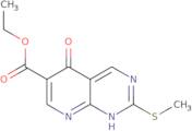 ethyl 2-(methylsulfanyl)-5-oxo-1H,5H-pyrido[2,3-d]pyrimidine-6-carboxylate