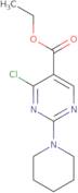 Ethyl 4-chloro-2-(piperidin-1-yl)pyrimidine-5-carboxylate