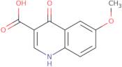 6-Methoxy-4-oxo-1,4-dihydro-3-quinolinecarboxylic acid