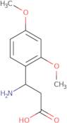 3-Amino-3-(2,4-dimethoxyphenyl)propanoic acid