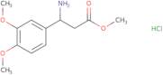 Methyl 3-amino-3-(3,4-dimethoxyphenyl)propanoate hydrochloride