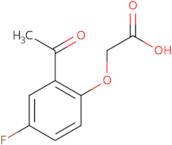 2-(2-Acetyl-4-fluorophenoxy)acetic acid