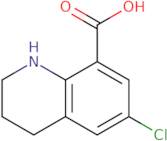 6-Chloro-1,2,3,4-tetrahydroquinoline-8-carboxylic acid