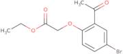 Ethyl (2-acetyl-4-bromophenoxy)acetate
