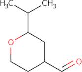 2-(Propan-2-yl)oxane-4-carbaldehyde