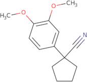 1-(3,4-Dimethoxyphenyl)cyclopentane-1-carbonitrile