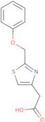 2-[2-(Phenoxymethyl)-1,3-thiazol-4-yl]acetic acid