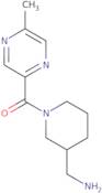 [1-(5-Methylpyrazine-2-carbonyl)piperidin-3-yl]methanamine