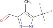 4-Methyl-3-(trifluoromethyl)-1H-pyrazole-5-carbaldehyde