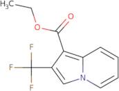 2-(Trifluoromethyl)indolizine-1-carboxylic acid ethyl ester