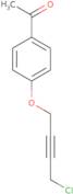 1-[4-(4-Chloro-but-2-ynyloxy)-phenyl]-ethanone