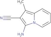 3-Amino-1-methylindolizine-2-carbonitrile