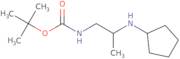 tert-Butyl N-[2-(cyclopentylamino)propyl]carbamate