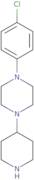 1-(4-Chlorophenyl)-4-(piperidin-4-yl)piperazine