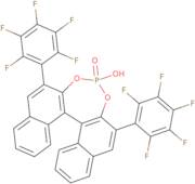 (11Br)-4-hydroxy-2,6-bis(2,3,4,5,6-pentafluorophenyl)-4-oxide-dinaphthodioxaphosphepin