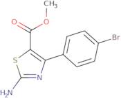 Methyl 2-amino-4-(4-bromophenyl)-1,3-thiazole-5-carboxylate