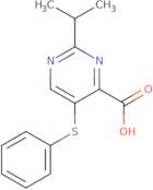 2-Isopropyl-5-(phenylthio)pyrimidine-4-carboxylic acid