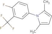 1-(4-Fluoro-3-(trifluoromethyl)phenyl)-2,5-dimethyl-1H-pyrrole