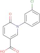 1-(3-Chlorophenyl)-6-oxo-1,6-dihydropyridine-3-carboxylic acid