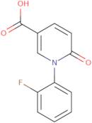 1-(2-Fluorophenyl)-6-oxo-1,6-dihydropyridine-3-carboxylic acid