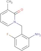 1-[(2-Amino-6-fluorophenyl)methyl]-3-methyl-1,2-dihydropyridin-2-one