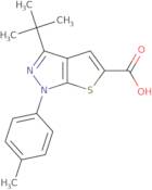 3-(tert-Butyl)-1-(p-tolyl)-1H-thieno[2,3-c]pyrazole-5-carboxylic acid