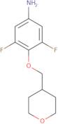 3,5-Difluoro-4-[(tetrahydro-2H-pyran-4-yl)methoxy]benzenamine