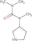 1,3,3-Trimethyl-1-(pyrrolidin-3-yl)urea