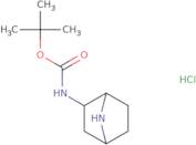 tert-Butyl rac-(1S,2R,4R)-7-azabicyclo[2.2.1]hept-2-ylcarbamate hydrochloride