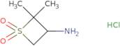 (3S)-2,2-Dimethyl-1,1-dioxothietan-3-amine hydrochloride