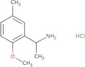 (1R)-1-(2-Methoxy-5-methylphenyl)ethan-1-amine hydrochloride