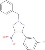 rac-(3R,4S)-1-Benzyl-3-(3-fluorophenyl)-4-nitropyrrolidine