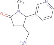 rac-(4R,5S)-4-(Aminomethyl)-1-methyl-5-(pyridin-3-yl)pyrrolidin-2-one