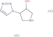 rac-(3R,4R)-4-(1H-1,2,3-Triazol-1-yl)pyrrolidin-3-ol dihydrochloride