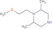 (2R,6S)-1-(2-Methoxyethyl)-2,6-dimethylpiperazine
