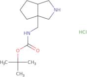 rac-tert-Butyl N-{[(3aR,6aR)-octahydrocyclopenta[C]pyrrol-3a-yl]methyl}carbamate hydrochloride