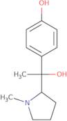 4-{1-Hydroxy-1-[(2R)-1-methylpyrrolidin-2-yl]ethyl}phenol