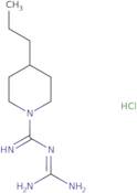 N-(4-Propylpiperidine-1-carboximidoyl)guanidine hydrochloride