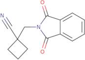 1-[(1,3-Dioxo-2,3-dihydro-1H-isoindol-2-yl)methyl]cyclobutane-1-carbonitrile