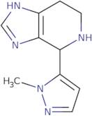 5-{1H,4H,5H,6H,7H-Imidazo[4,5-c]pyridin-4-yl}-1-methyl-1H-pyrazole