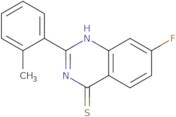 7-Fluoro-2-(2-methylphenyl)quinazoline-4-thiol