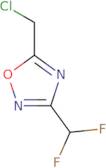 5-(Chloromethyl)-3-(difluoromethyl)-1,2,4-oxadiazole