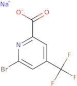 Sodium 6-bromo-4-(trifluoromethyl)pyridine-2-carboxylate