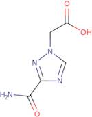 2-(3-Carbamoyl-1H-1,2,4-triazol-1-yl)acetic acid